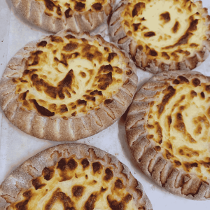 Perunapiirakka kaurakuorella, 5 kpl